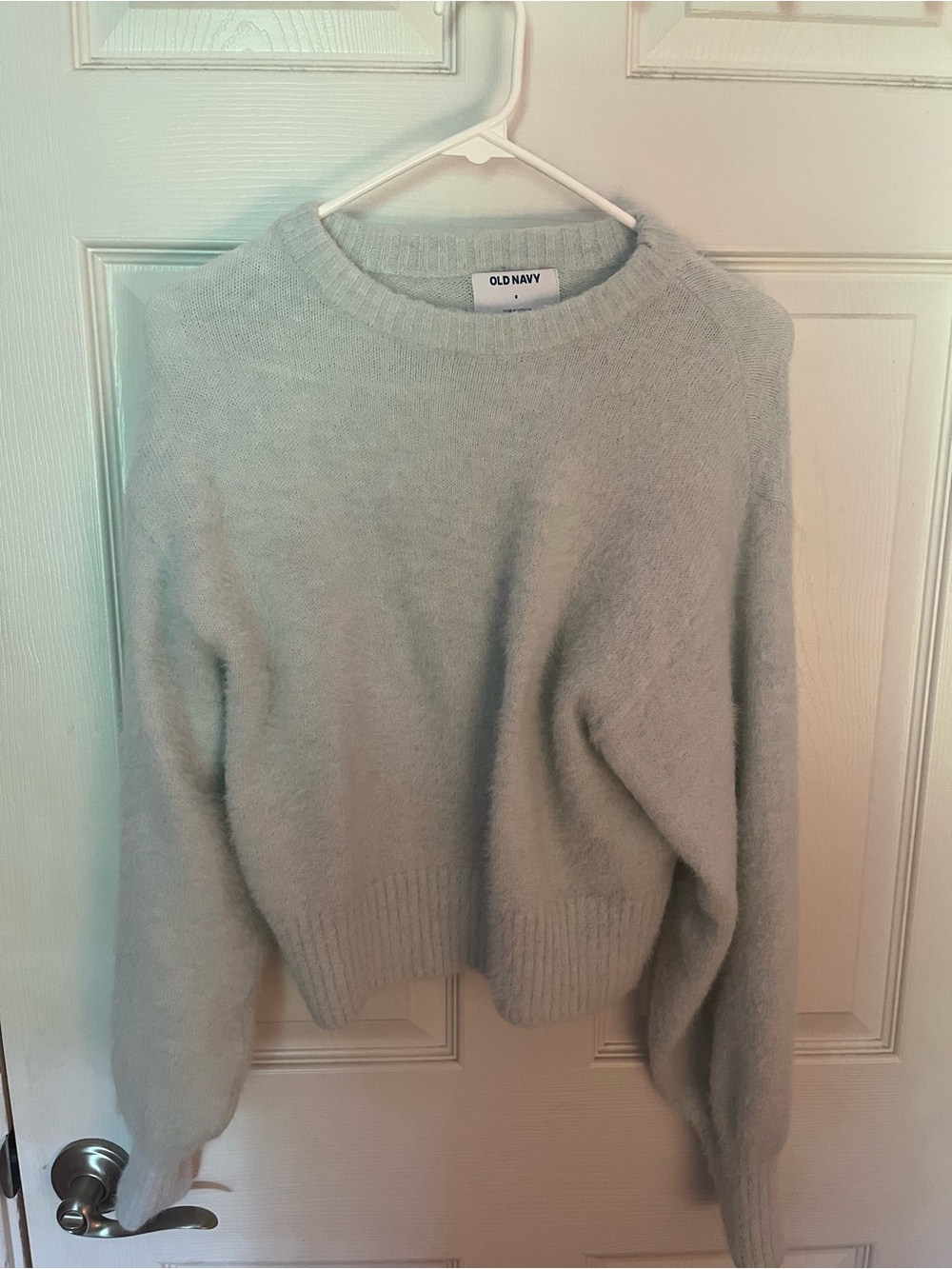 Old Navy Women's Light blue Crewneck Sweater
